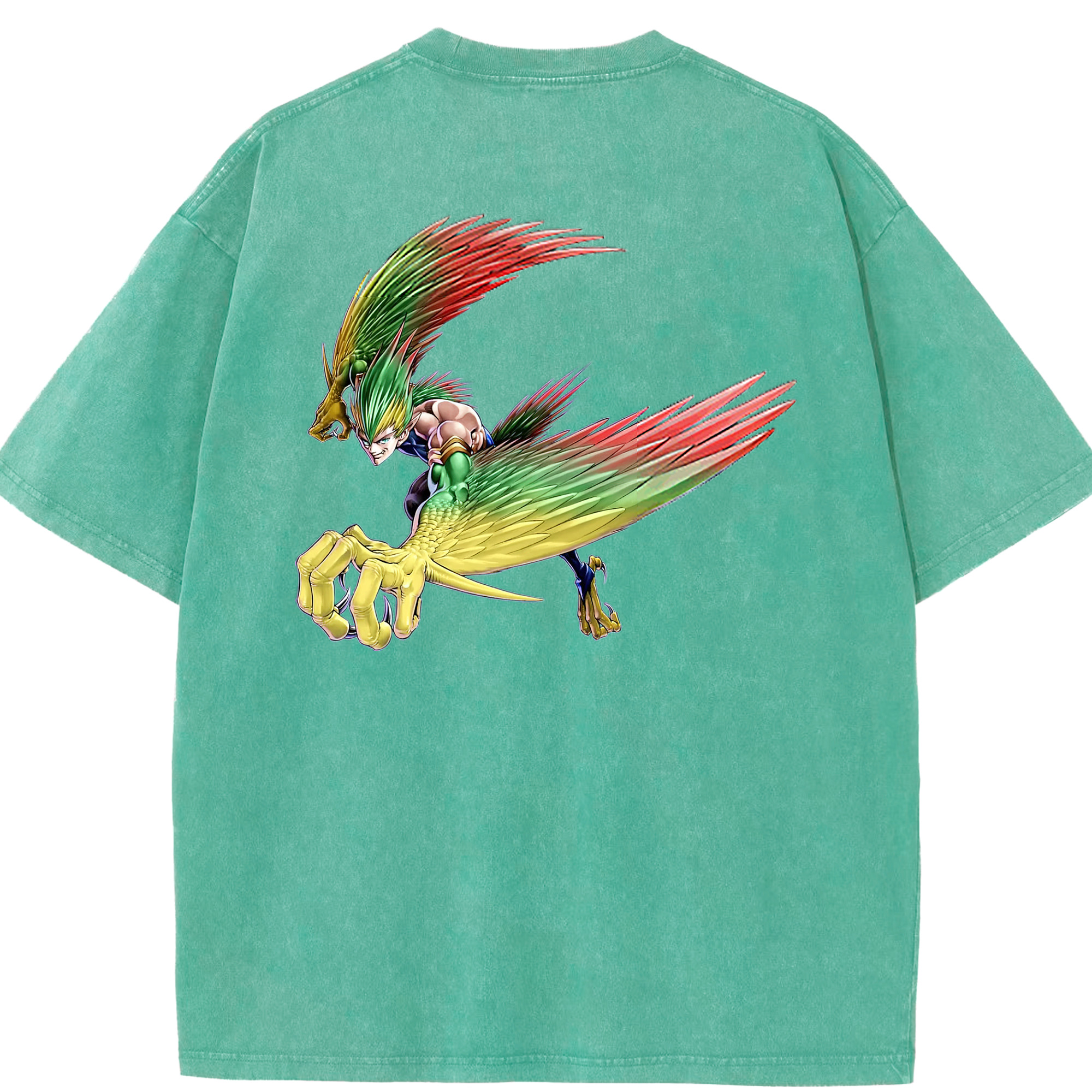 （画像用） 遊☆戯☆王 Yu-Gi-Oh! 綿100% ヴィンテージ風 半袖Tシャツ（背面プリント）